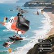 画像2: YUXIANG F07S GPS RC ヘリコプター ミリタリースケール UH-1 Huey ドローン 自動帰還機能付き 2.4G 6軸ジャイロ リモートコントロール飛行機 S22d9628299819 (2)