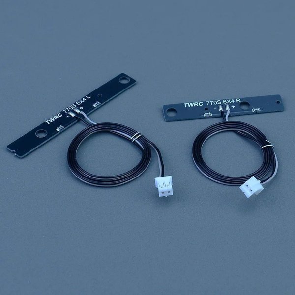 画像4: RCトラック LED PCB サイドスカート ライトボード ライトバー 1/14 タミヤ ティッパー SCANIA 770S 6X4 56368 モデルカー用 S22d9647444440 (4)