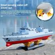 画像3: 潜水艦ラジコン軍艦 模型 駆逐艦 電動 デュアルモーター 玩具 S22d9691773530 (3)