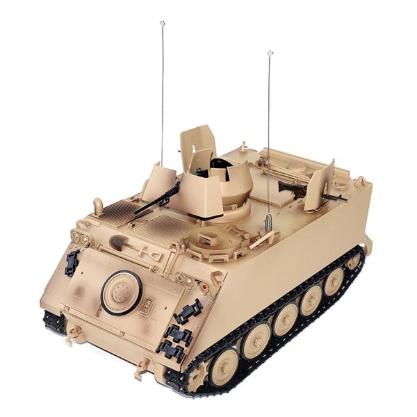 画像1: 1/16 RTR Tongde RCタンク M2412 B M113A1 ACAV 赤外線360度砲塔回転 スモークライト サウンドラジオコントロール 電動ミリタリー玩具 S22d9793198635 (1)