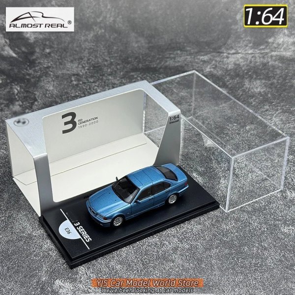 画像2: ほぼリアル AR BOX1:64 50年 7世代 3シリーズ E21 E30 E36 E46 E90 F30 G20 I3 G28 カーモデル スタティックディスプレイコレクション S25d9885537292 (2)