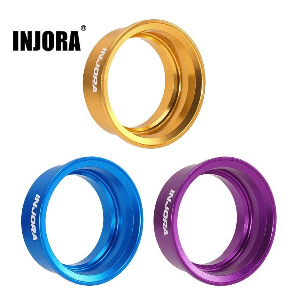 画像1: INJORA 1.0インチ モジュールホイール アルミバレル 4個 ラジコン S20d9896313160 (1)