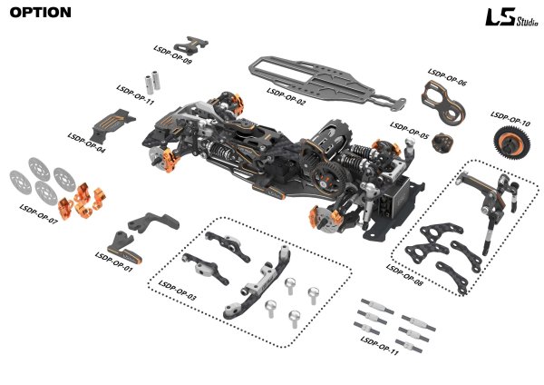 画像5: LSD プレイド RC ミニカー 1/24 RC ドリフト モスキート カー フレームキット 軽量 電動 リモートコントロール ドリフト モデル おもちゃ ホリデーギフト S20d9912751581 (5)