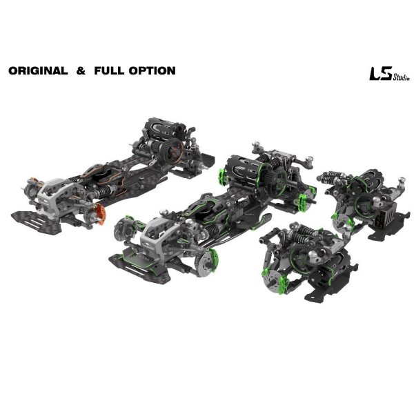 画像7: LSD プレイド RC ミニカー 1/24 RC ドリフト モスキート カー フレームキット 軽量 電動 リモートコントロール ドリフト モデル おもちゃ ホリデーギフト S20d9912751581 (7)