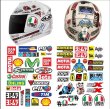画像2: スポンサーデカール反射防水車ステッカーオートバイスクーター自転車バンパー改造ヘルメットトランクテールボックス装飾 S20o0141200266 (2)
