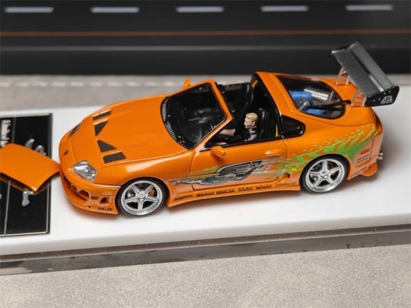 画像8: ファーストスピード FS 1:64 FNF スープラ A80 エクリプス D30 S2000 AP1 EVO VII ダイキャストカーモデルコレクション ミニチュア S25o0264806257 (8)