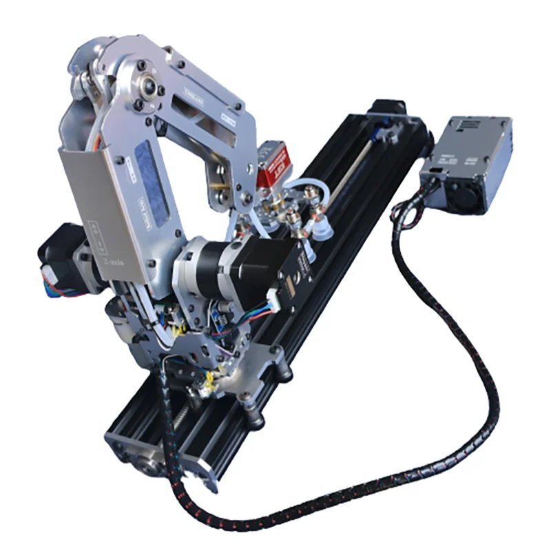 多軸ロボットアーム産業用ステッピング メタルマニピュレーター Arduino 2560 ロボット DIY キット用 吸盤/ステッピングモータークロー付き S22d5873505259