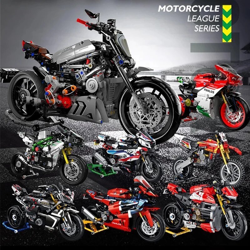 MOCシティテクニカル超バイク レーシングモデル ブロック レゴ互換 S22d7470901897