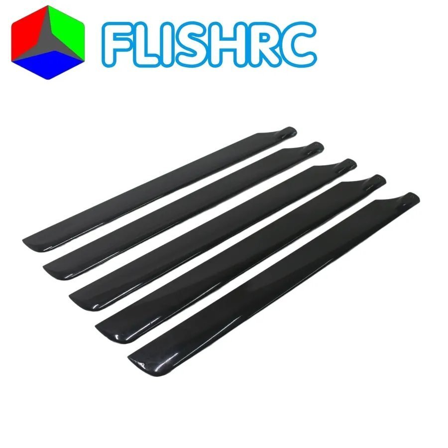 5 ブレード - FLISHRC グラスファイバーメインブレード 430MM スケール ヘリコプター アクセサリー S22d7815357830_2