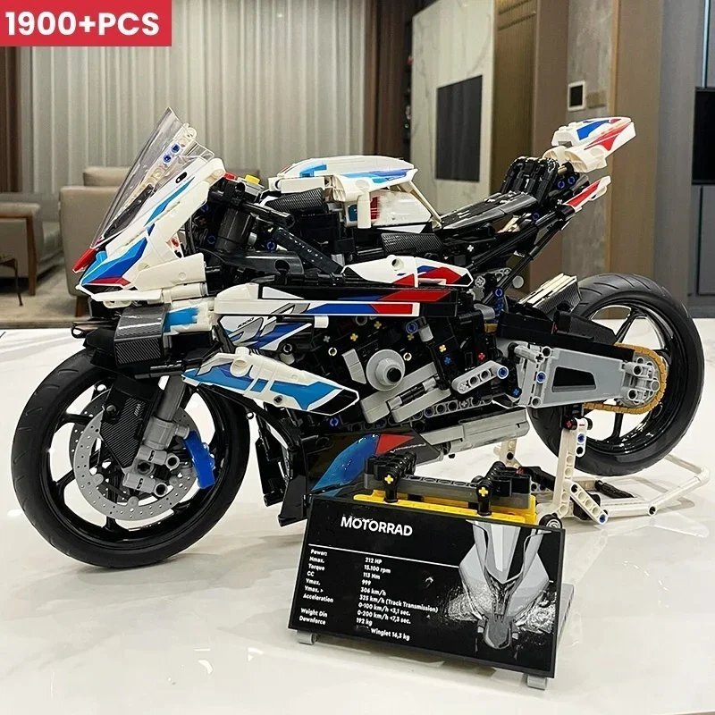 オートバイ ブロック 模型 難易度高め 知育玩具 S22d8123048920