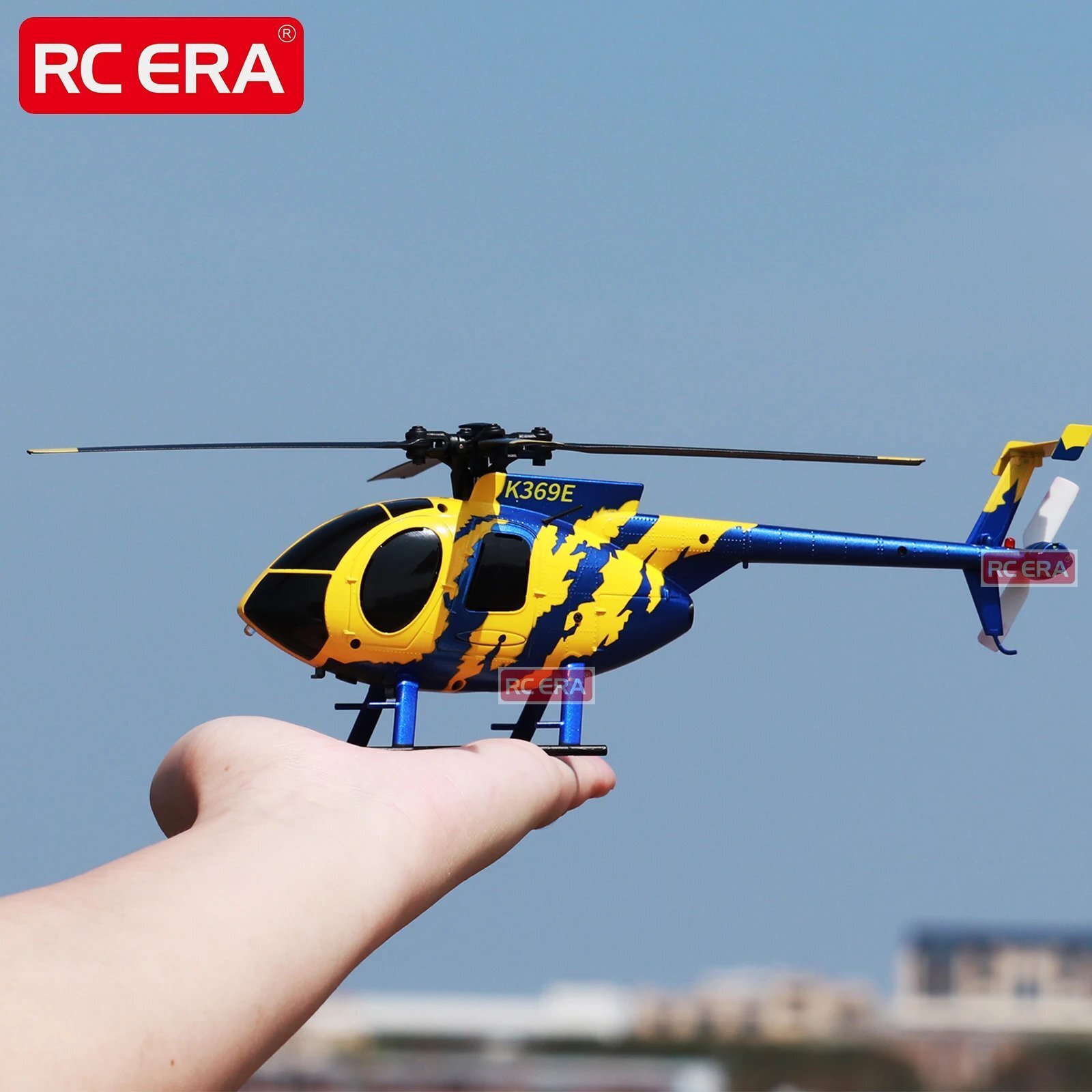 RC ERA C184 BNF ミニ MD500 ヘリ 光学フロー 100サイズ ジャイロ安定 4CH ラジコン機 S22d8674159113