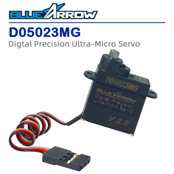 画像1: BLUEARROW D05023MG デジタル プレシジョン ウルトラマイクロ サーボ  S223256804397659644 (1)