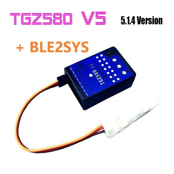 画像1: TGZ580 V5 5.14 バージョン 3 軸ジャイロスコープ T-Rex 250-800 および BLE2SYS 用 S223256805051004949_2 (1)