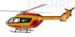 画像5: FLISHRC EC145 スケール胴体 4 ローター ブレード 6CH RC ヘリコプター GPS H1 フライト コントロール RTF Not Bell 206 S22d4108709442_1 (5)