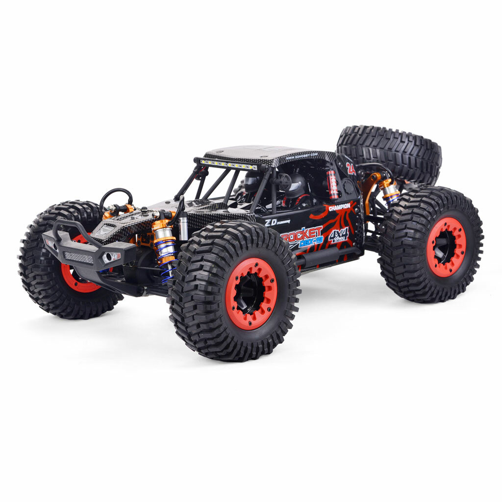 カラーレッド Zd レーシング dbx 10 1/10 4wd 2.4G デザート トラック