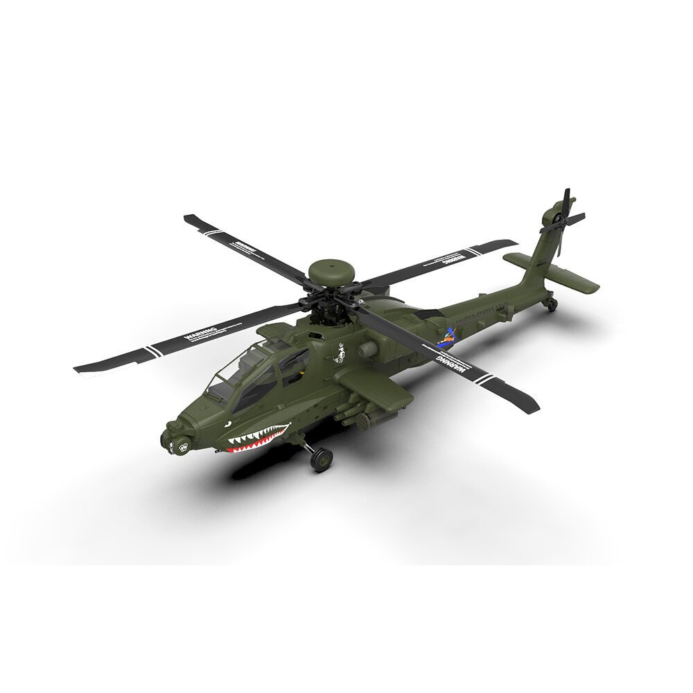 Eachine e250 ah-64 apache 2.4G 6ch 6軸ジャイロ デュアル ブラシレス モーター 1:32 スケール フライバーレス  rc ヘリコプター フタバ s-fhss プロトコルと互換性あり