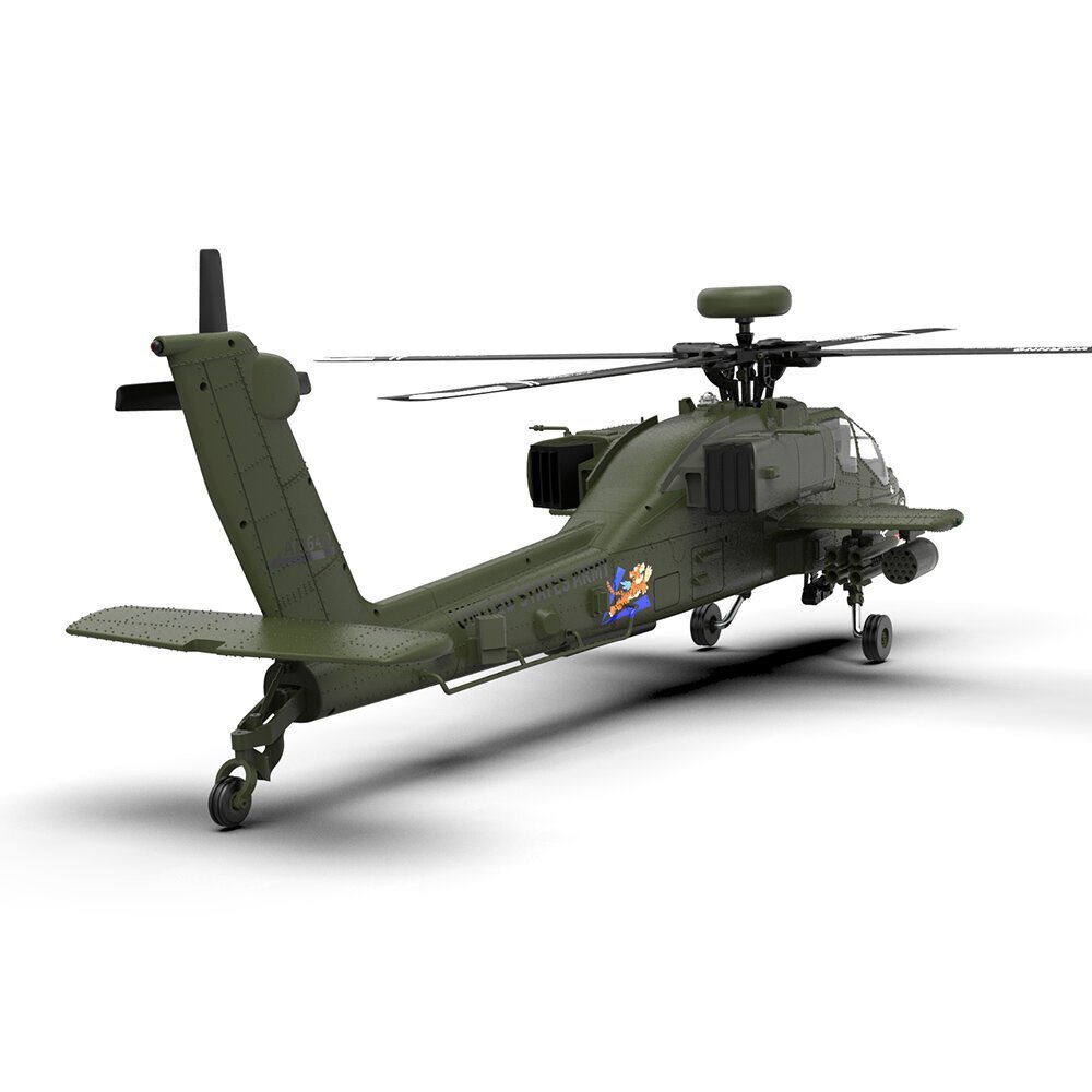 Eachine e250 ah-64 apache 2.4G 6ch 6軸ジャイロ デュアル ブラシレス モーター 1:32 スケール フライバーレス  rc ヘリコプター フタバ s-fhss プロトコルと互換性あり