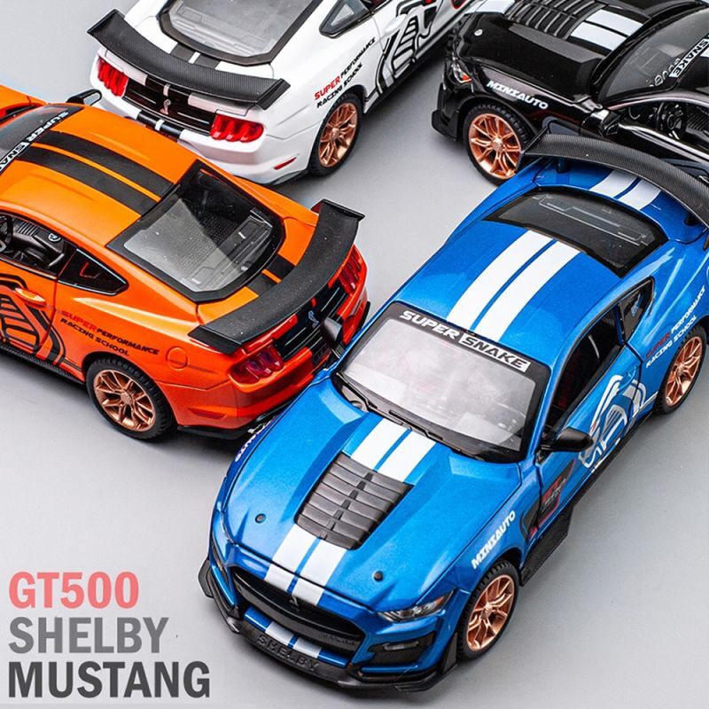 1/24 マスタング シェルビー GT500 メタル ダイキャスト 合金 車