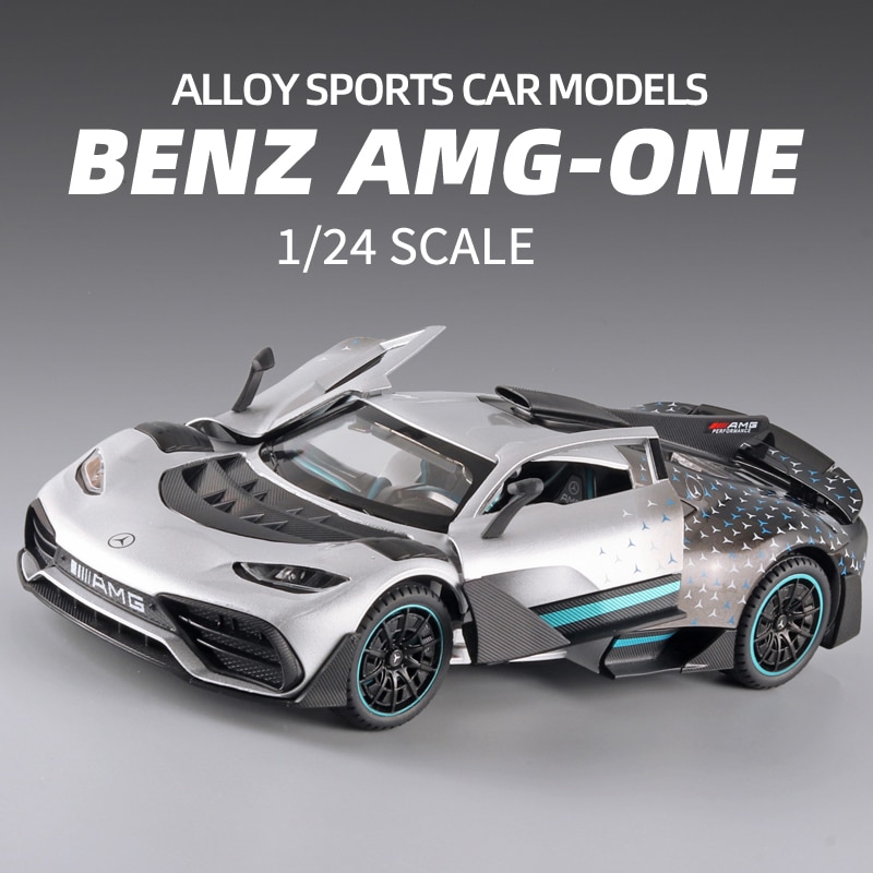 新しい 1/24 スケール AMG ONE スポーツカー 合金 モデル修正された