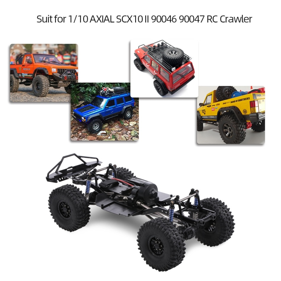 AUSTAR 313mmホイールベースシャーシフレーム（1/10 AXIAL SCX10 II