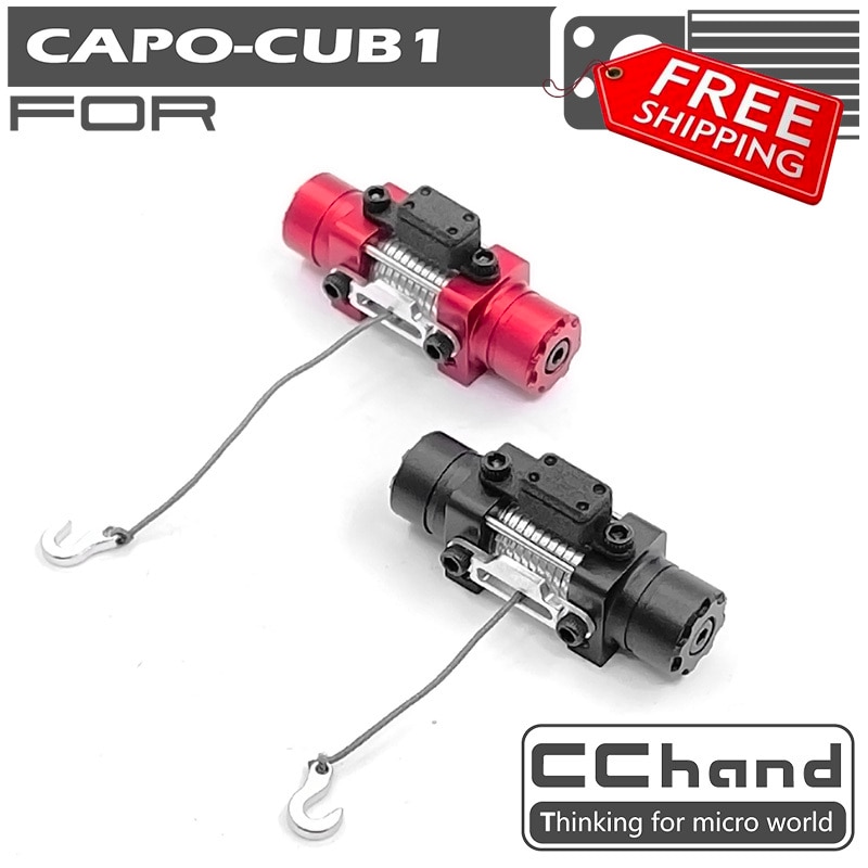 CChand 合金金属ウインチみ装飾 CAPO CUB1 1/18 RC CAR