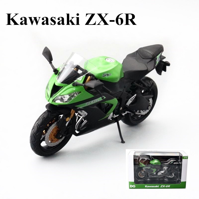 1/12 カワサキニンジャ ZX-6R レーシングクロスカントリーバイク模型 