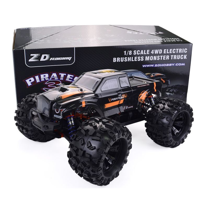 ZD Racing 9116-V4 MT8 Pirates3 3S 2.4G 4WD 1/8 RTR MONSTER TRUCK