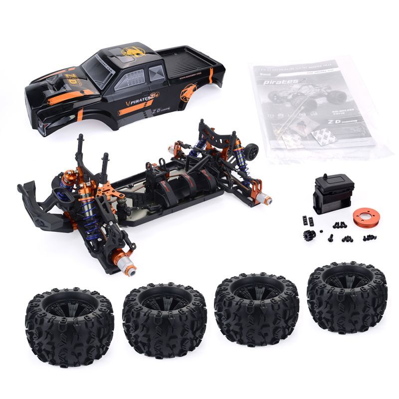 ZD Racing 9116-V4 MT8 Pirates3 3S 2.4G 4WD 1/8 RTR MONSTER TRUCK