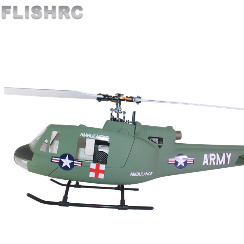 在庫あり FLISHRC 450 UH-1 スケール 胴体牽引ローター ブレード 6CH