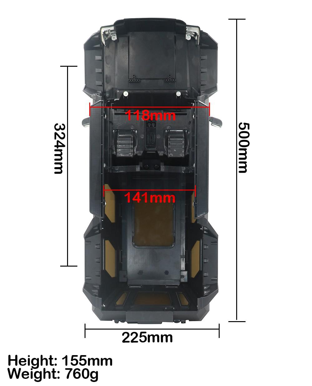 硬質プラスチック 未組み立て 324mm ホイールベース G.patton Gx