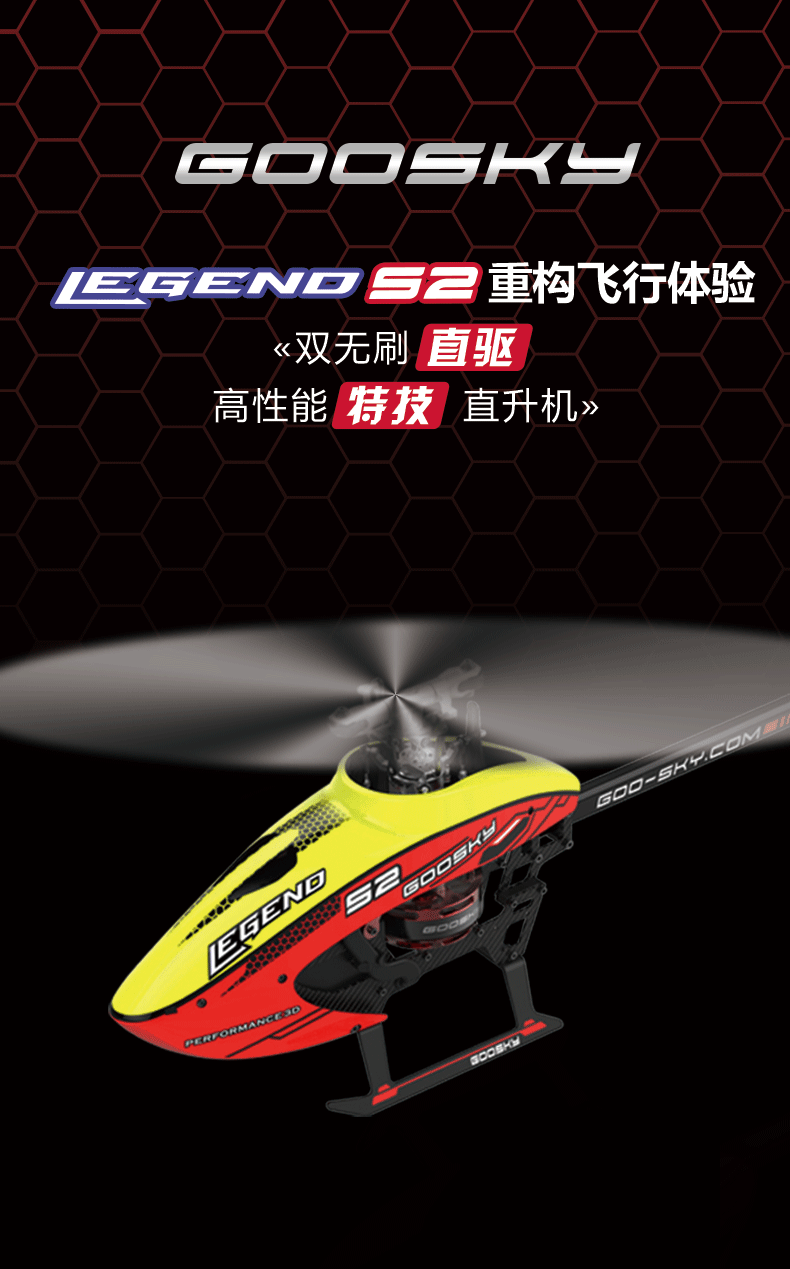 再再再..販 予備電池1本追加！Goosky S2 ラジコンヘリコプター カラー