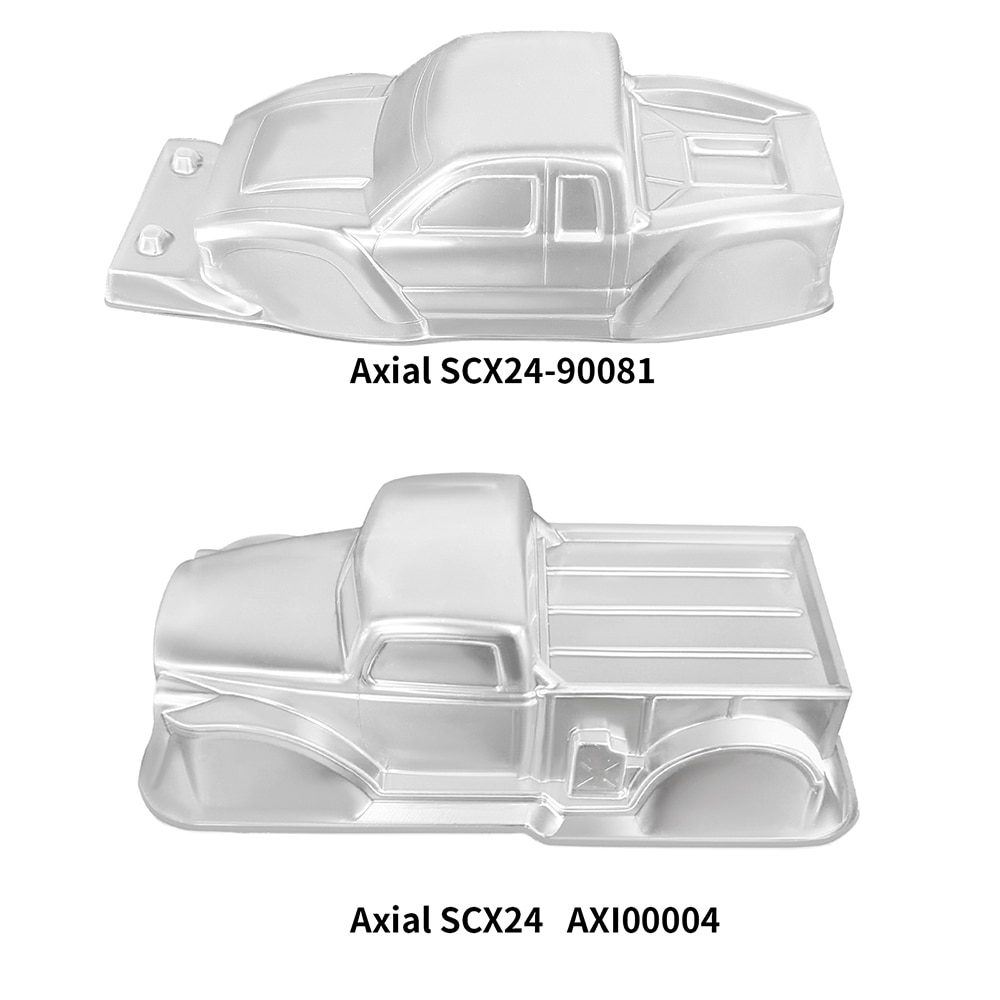 プラスチック クリア ボディ シェル アキシャル SCX24 90081 デッドボルト AXI00004 1/24 RC クローラー トラック  アップグレード S22d4673699067