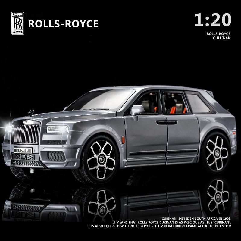 豊富な1:18 Rolls-Royce Cullinan ロールスロイス カリナン Grey 乗用車