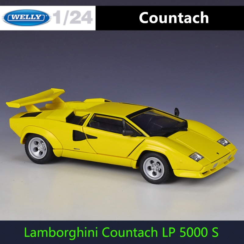 Welly1:24 ランボルギーニ カウンタック LP5000s 合金 スポーツカー