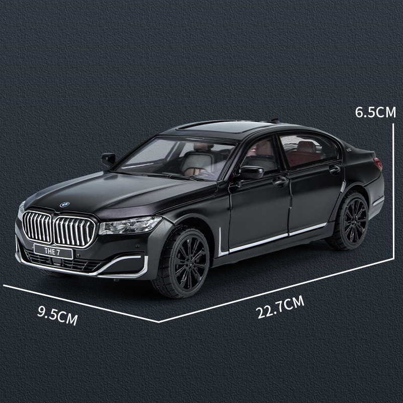 1:24 BMW 760 THE7 リムジン 合金 車ダイキャスト & モデル音と光